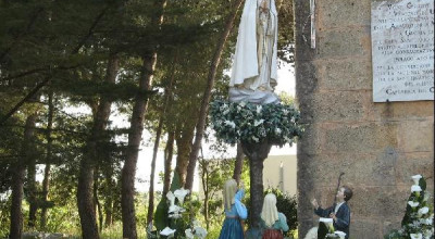 Caprarica - 13 maggio 2009 - Statua della Madonna di Fatima